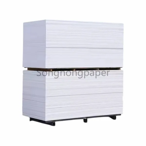 One Sided White Blister Board Roll